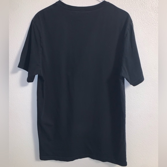 Black Converse Chuck Taylor All Stars T-shirt Size Medium - Picture 2 of 4